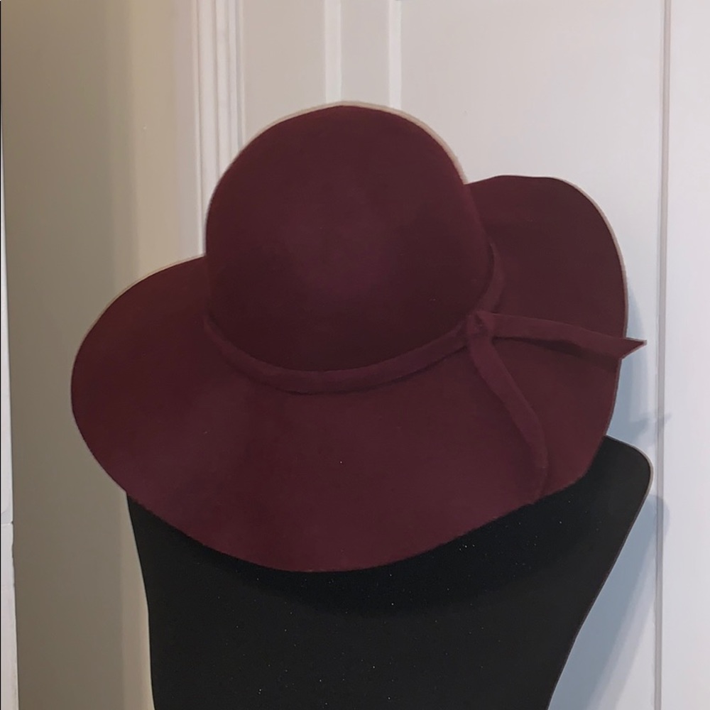 Floppy Maroon Hat
